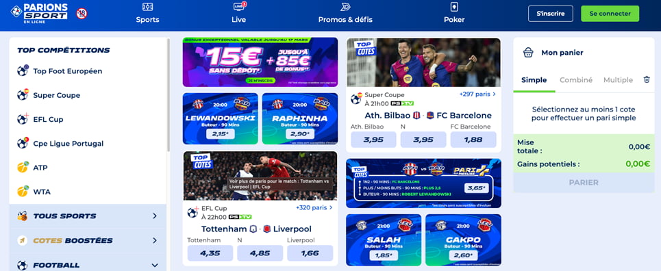 Parions sport